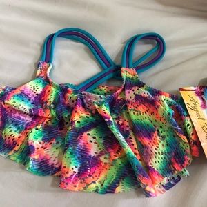 Angel Beach Flounce Top